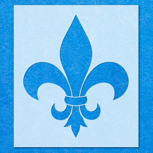 Fleur de Lis Leis Schablone, Mylar-Airbrush-Malerei, Wandkunst, Handwerk Fleur de Lis Leis Schablone, Mylar-Airbrush-Malerei, Wandkunst, Handwerk von LAZER NINJA