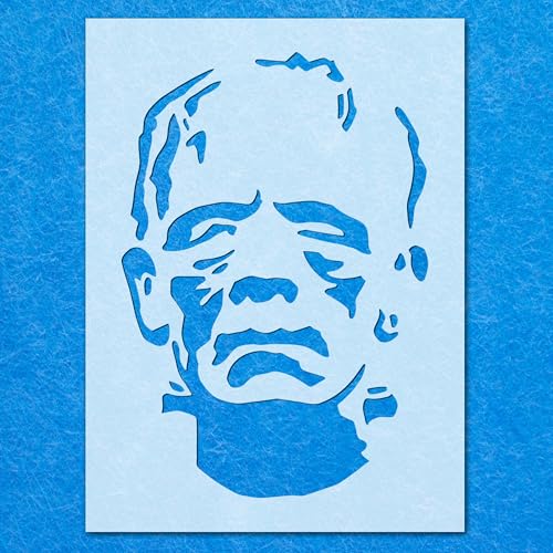 Frankenstein Schablone 02 Schablone, Mylar Airbrush Malerei Wandkunst Handwerk Frankenstein Schablone 02 Schablone, Mylar Airbrush Malerei Wandkunst Handwerk von LAZER NINJA