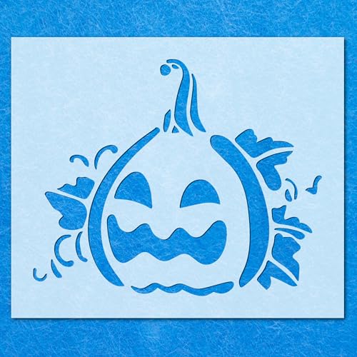 Halloween Kürbisgesicht gruselige Schablone, Mylar Airbrush Malerei Wandkunst Handwerk Halloween Kürbisgesicht gruselige Schablone, Mylar Airbrush Malerei Wandkunst Handwerk von LAZER NINJA
