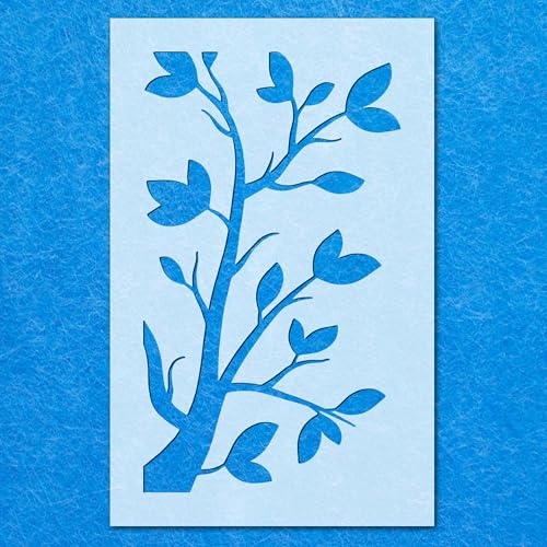 Herbst-Frühlings-Schablone, Mylar-Airbrush-Malerei, Wandkunst, Handwerk Herbst-Frühlings-Schablone, Mylar-Airbrush-Malerei, Wandkunst, Handwerk von LAZER NINJA