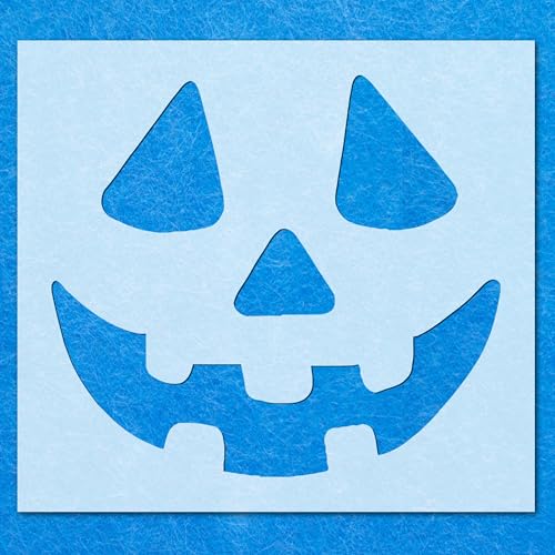 Jack O Lantern Face 04 Schablone, Mylar, Airbrush-Malerei, Wandkunst, Handwerk Jack O Lantern Face 04 Schablone, Mylar, Airbrush-Malerei, Wandkunst, Handwerk von LAZER NINJA
