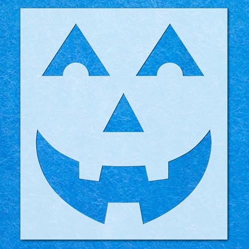 Jack O Schablone mit Laternengesicht, 23 Stück, Mylar-Airbrush-Malerei, Wandkunst, Handwerk Jack O Schablone mit Laternengesicht, 23 Stück, Mylar-Airbrush-Malerei, Wandkunst, Handwerk von LAZER NINJA
