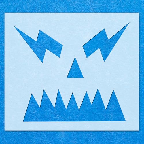 Jack O Schablone mit Laternengesicht, 33 Schablonen, Mylar, Airbrush, Malerei, Wandkunst, Handwerk Jack O Schablone mit Laternengesicht, 33 Schablonen, Mylar, Airbrush, Malerei, Wandkunst, Handwerk von LAZER NINJA