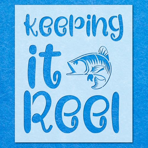 Keeping It Schablone, Mylar-Airbrush-Malerei, Wandkunst, Handwerk von LAZER NINJA