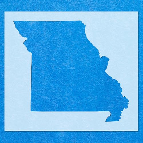 Missouri Schablone, Mylar-Airbrush-Malerei, Wandkunst, Handwerk Missouri Schablone, Mylar-Airbrush-Malerei, Wandkunst, Handwerk von LAZER NINJA