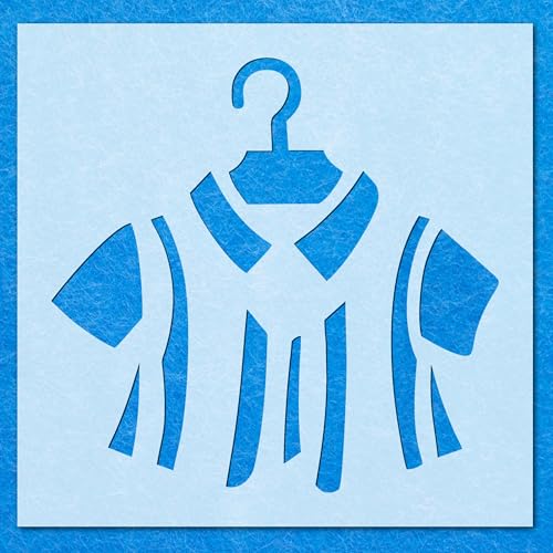 Mylar-Schablone für Kleiderbügel, für Airbrush-Malerei, Wandkunst von LAZER NINJA