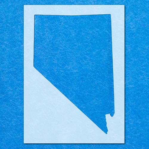Nevada-Schablone, Mylar-Airbrush-Malerei, Wandkunst, Handwerk Nevada-Schablone, Mylar-Airbrush-Malerei, Wandkunst, Handwerk von LAZER NINJA
