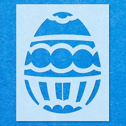 Osterei-Schablonen, Mylar-Airbrush-Malerei, Wandkunst, Basteln, 10 Stück von LAZER NINJA
