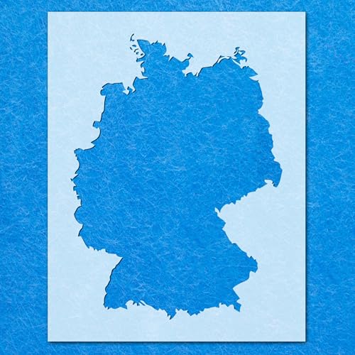 Schablone Deutschland, Mylar, Airbrush, Malerei, Wandkunst, Handwerk Schablone Deutschland, Mylar, Airbrush, Malerei, Wandkunst, Handwerk von LAZER NINJA
