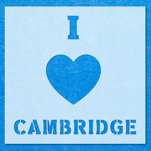 Schablone "I Love Cambridge", Mylar-Airbrush-Malerei, Wandkunst, Handwerk Schablone "I Love Cambridge", Mylar-Airbrush-Malerei, Wandkunst, Handwerk von LAZER NINJA