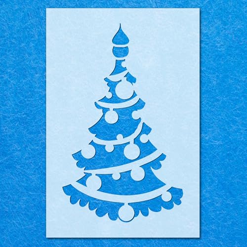 Schablone Weihnachtsbaum 06, Mylar, Airbrush, Malerei, Wandkunst, Handwerk Schablone Weihnachtsbaum 06, Mylar, Airbrush, Malerei, Wandkunst, Handwerk von LAZER NINJA