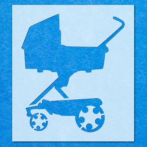 Schablone für Kinderwagen, Mylar, Airbrush, Malerei, Wandkunst Schablone für Kinderwagen, Mylar, Airbrush, Malerei, Wandkunst von LAZER NINJA
