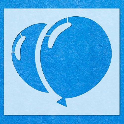Schablone mit Ballonkampf-Symbol, Mylar, Airbrush-Malerei, Wandkunst, Handwerk Schablone mit Ballonkampf-Symbol, Mylar, Airbrush-Malerei, Wandkunst, Handwerk von LAZER NINJA