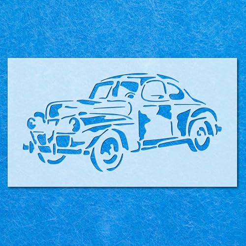 Schablonen für 3 alte klassische Autos, Mylar-Airbrush-Malerei, Wandkunst Schablonen für 3 alte klassische Autos, Mylar-Airbrush-Malerei, Wandkunst von LAZER NINJA