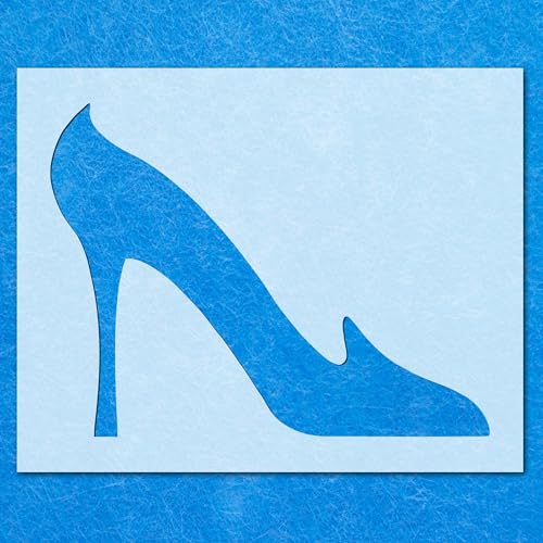 Stiletto-Schablone, Mylar-Airbrush-Malerei, Wandkunst, Handwerk Stiletto-Schablone, Mylar-Airbrush-Malerei, Wandkunst, Handwerk von LAZER NINJA