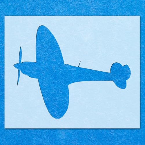Supermarine Spitfire Schablone, Mylar, Airbrush, Malerei, Wandkunst, Handwerk Supermarine Spitfire Schablone, Mylar, Airbrush, Malerei, Wandkunst, Handwerk von LAZER NINJA