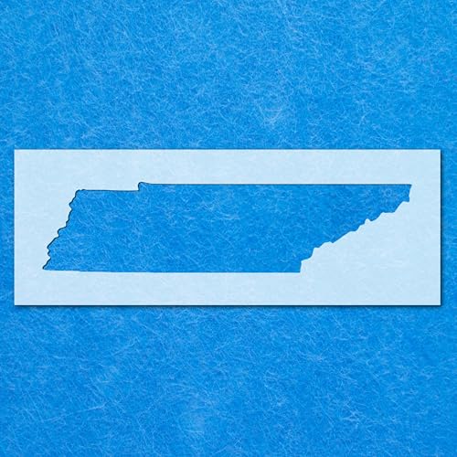 Tennessee Schablone, Mylar-Airbrush-Malerei, Wandkunst, Handwerk von LAZER NINJA