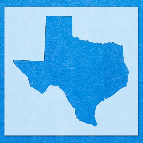 Texas-Schablone, Mylar-Airbrush-Malerei, Wandkunst, Handwerk Texas-Schablone, Mylar-Airbrush-Malerei, Wandkunst, Handwerk von LAZER NINJA