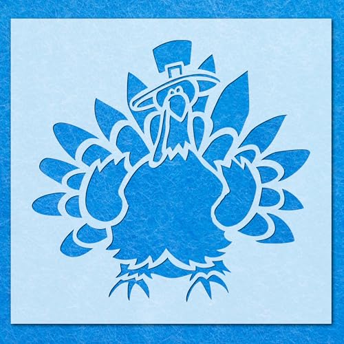 Turkey Schablone 02, Mylar-Schablone, Airbrush-Malerei, Wandkunst, Handwerk von LAZER NINJA