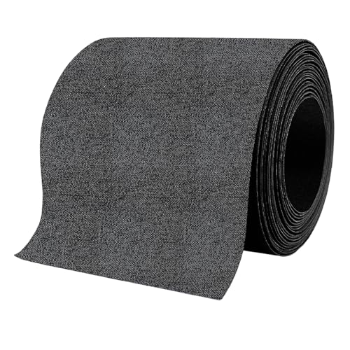 Jeans-Flicken für Innenjeans, zum Aufbügeln für Jeans, Jeans-Flicken zum Reparieren von Hosenlöchern und zum Abdecken von Unebenheiten, große Größe, 10,2 x 152,4 cm, Schwarz Jeans-Flicken für Innenjeans, zum Aufbügeln für Jeans, Jeans-Flicken zum Reparieren von Hosenlöchern und zum Abdecken von Unebenheiten, große Größe, 10,2 x 152,4 cm, Schwarz von LCEAI
