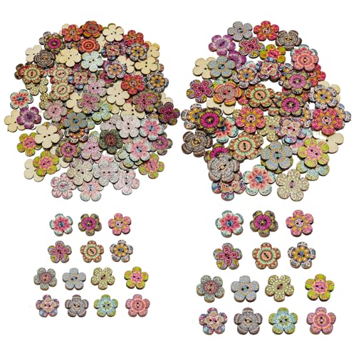 LCIEFKAE 100 Stücke 20Mm Knöpfe Und 50 Stücke 25Mm Knöpfe, Knöpfe, Bastelknöpfe, Blumenknöpfe, Farbknöpfe, Holzknöpfe, DIY -Knöpfe. LCIEFKAE 100 Stücke 20Mm Knöpfe Und 50 Stücke 25Mm Knöpfe, Knöpfe, Bastelknöpfe, Blumenknöpfe, Farbknöpfe, Holzknöpfe, DIY -Knöpfe. von LCIEFKAE