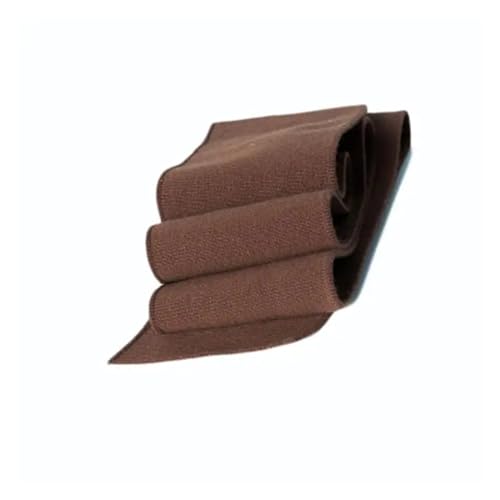 Gerippter Stoff, 80 cm, hochelastisch, Anti-Pilling, Polyester, garn, gefärbt, gestrickter Gewindesaum für Manschetten, Ausschnitte, Kleidung, DIY (9,3,5 cm x 80 cm) von LCKKJHG