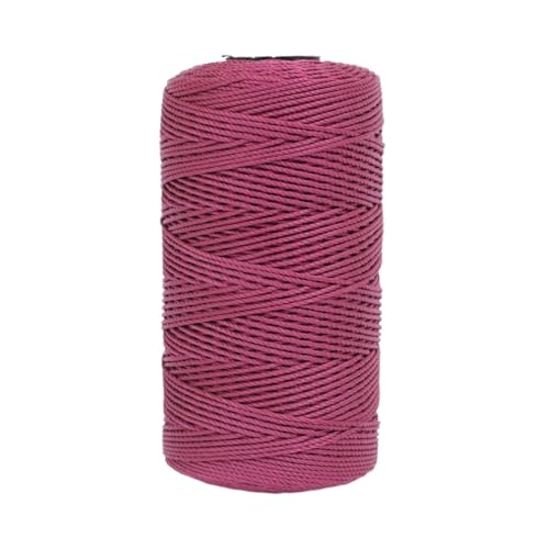 HäKelgarn 3-strängiger Polypropylen-Eis-Seidenfaden DIY Handstricken Tasche Hut Schuhe Garn Sommer Häkelfaden(Color 37) von LCKKJHG