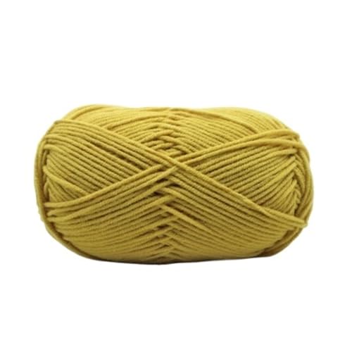 HäKelgarn 5 Bälle * 50 g weiches Seidenmilch-Baumwollgarn dickes Garn for Stricken von Wolle, Häkelgarn, Webfaden(Color 1) von LCKKJHG