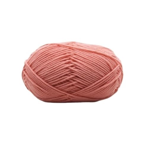HäKelgarn 5 Bälle * 50 g weiches Seidenmilch-Baumwollgarn dickes Garn for Stricken von Wolle, Häkelgarn, Webfaden(Color 12) von LCKKJHG