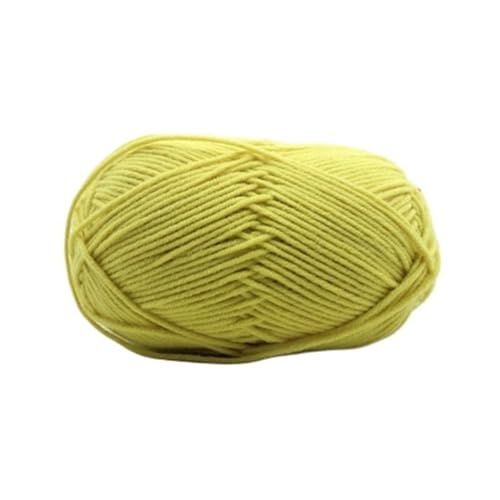 HäKelgarn 5 Bälle * 50 g weiches Seidenmilch-Baumwollgarn dickes Garn for Stricken von Wolle, Häkelgarn, Webfaden(Color 13) von LCKKJHG