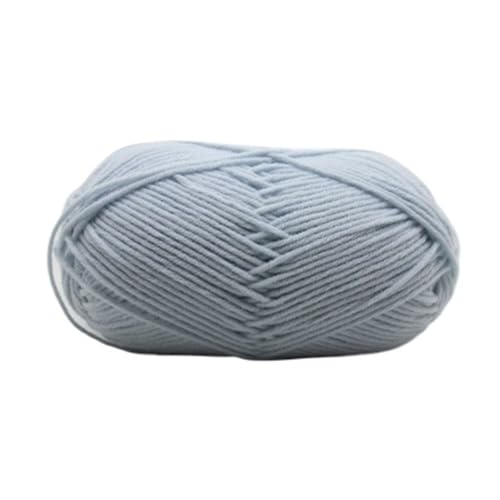 HäKelgarn 5 Bälle * 50 g weiches Seidenmilch-Baumwollgarn dickes Garn for Stricken von Wolle, Häkelgarn, Webfaden(Color 14) von LCKKJHG