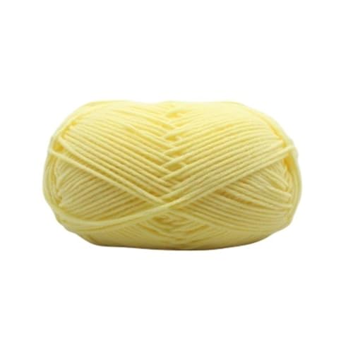 HäKelgarn 5 Bälle * 50 g weiches Seidenmilch-Baumwollgarn dickes Garn for Stricken von Wolle, Häkelgarn, Webfaden(Color 16) von LCKKJHG