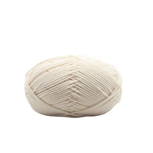 HäKelgarn 5 Bälle * 50 g weiches Seidenmilch-Baumwollgarn dickes Garn for Stricken von Wolle, Häkelgarn, Webfaden(Color 19) von LCKKJHG