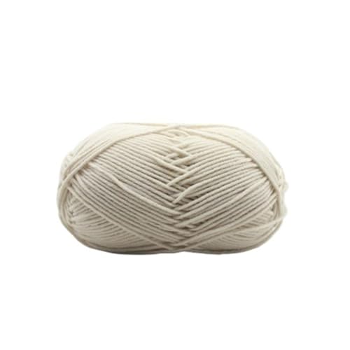 HäKelgarn 5 Bälle * 50 g weiches Seidenmilch-Baumwollgarn dickes Garn for Stricken von Wolle, Häkelgarn, Webfaden(Color 27) von LCKKJHG
