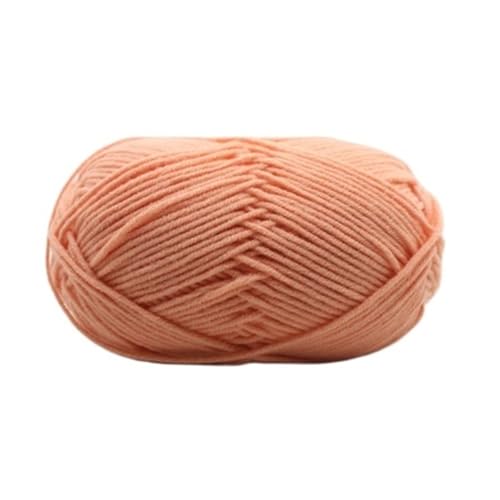 HäKelgarn 5 Bälle * 50 g weiches Seidenmilch-Baumwollgarn dickes Garn for Stricken von Wolle, Häkelgarn, Webfaden(Color 3) von LCKKJHG
