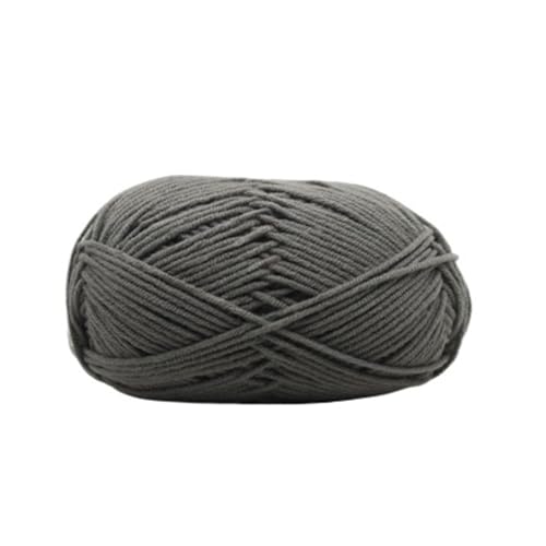 HäKelgarn 5 Bälle * 50 g weiches Seidenmilch-Baumwollgarn dickes Garn for Stricken von Wolle, Häkelgarn, Webfaden(Color 36) von LCKKJHG