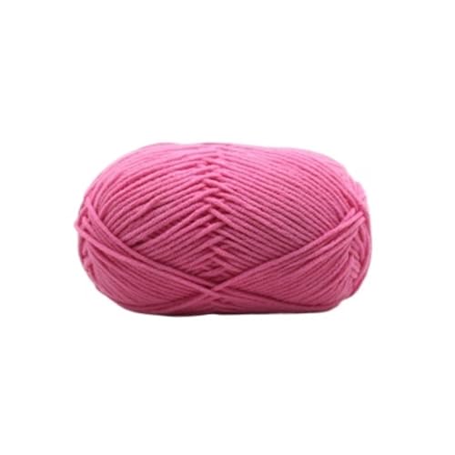 HäKelgarn 5 Bälle * 50 g weiches Seidenmilch-Baumwollgarn dickes Garn for Stricken von Wolle, Häkelgarn, Webfaden(Color 38) von LCKKJHG