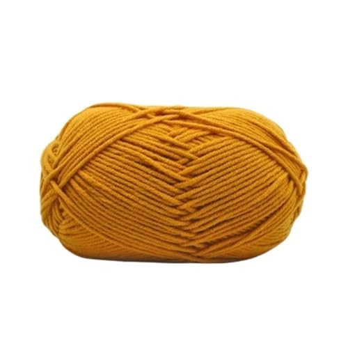 HäKelgarn 5 Bälle * 50 g weiches Seidenmilch-Baumwollgarn dickes Garn for Stricken von Wolle, Häkelgarn, Webfaden(Color 40) von LCKKJHG
