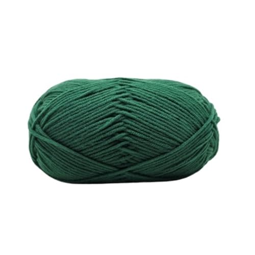 HäKelgarn 5 Bälle * 50 g weiches Seidenmilch-Baumwollgarn dickes Garn for Stricken von Wolle, Häkelgarn, Webfaden(Color 41) von LCKKJHG