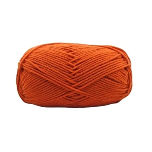 HäKelgarn 5 Bälle * 50 g weiches Seidenmilch-Baumwollgarn dickes Garn for Stricken von Wolle, Häkelgarn, Webfaden(Color 45) von LCKKJHG