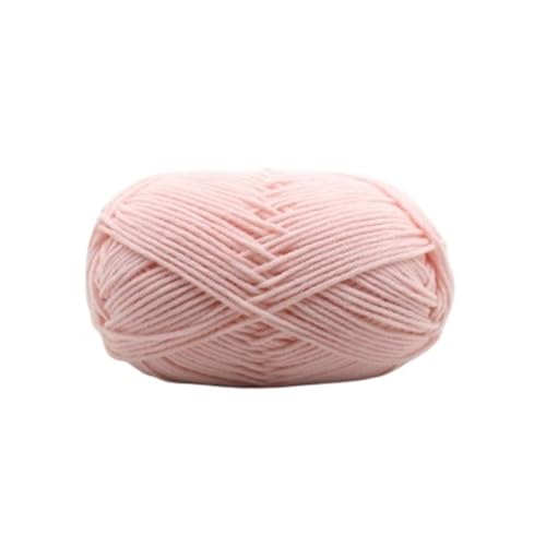 HäKelgarn 5 Bälle * 50 g weiches Seidenmilch-Baumwollgarn dickes Garn for Stricken von Wolle, Häkelgarn, Webfaden(Color 49) von LCKKJHG