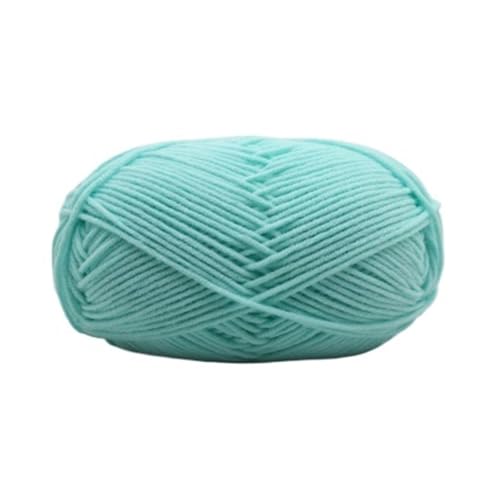 HäKelgarn 5 Bälle * 50 g weiches Seidenmilch-Baumwollgarn dickes Garn for Stricken von Wolle, Häkelgarn, Webfaden(Color 5) von LCKKJHG