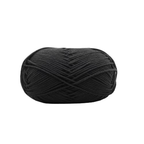 HäKelgarn 5 Bälle * 50 g weiches Seidenmilch-Baumwollgarn dickes Garn for Stricken von Wolle, Häkelgarn, Webfaden(Color 52) von LCKKJHG