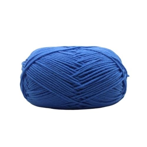 HäKelgarn 5 Bälle * 50 g weiches Seidenmilch-Baumwollgarn dickes Garn for Stricken von Wolle, Häkelgarn, Webfaden(Color 55) von LCKKJHG