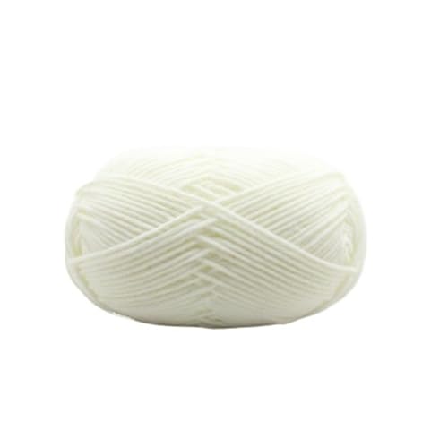 HäKelgarn 5 Bälle * 50 g weiches Seidenmilch-Baumwollgarn dickes Garn for Stricken von Wolle, Häkelgarn, Webfaden(Color 6) von LCKKJHG