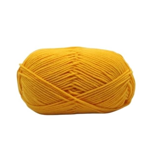 HäKelgarn 5 Bälle * 50 g weiches Seidenmilch-Baumwollgarn dickes Garn for Stricken von Wolle, Häkelgarn, Webfaden(Color 60) von LCKKJHG