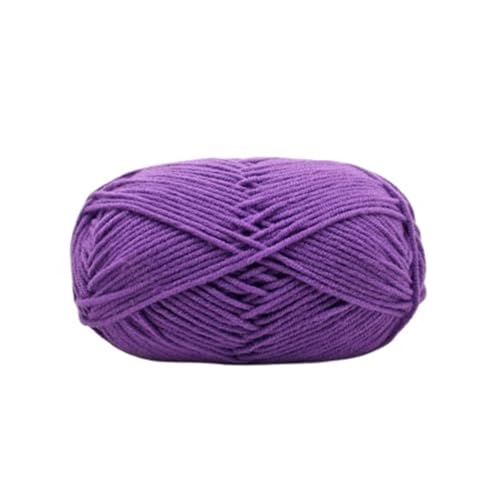 HäKelgarn 5 Bälle * 50 g weiches Seidenmilch-Baumwollgarn dickes Garn for Stricken von Wolle, Häkelgarn, Webfaden(Color 62) von LCKKJHG