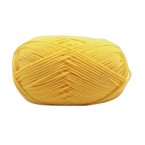 HäKelgarn 5 Bälle * 50 g weiches Seidenmilch-Baumwollgarn dickes Garn for Stricken von Wolle, Häkelgarn, Webfaden(Color 64) von LCKKJHG