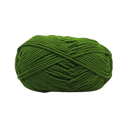 HäKelgarn Baumwollstrickwolle Garn Handarbeit gefärbt handgewebt for Häkeln Handwerk Pullover Hut Puppen Nähen Strickwerkzeuge(Color 14) von LCKKJHG