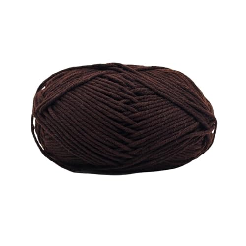 HäKelgarn Baumwollstrickwolle Garn Handarbeit gefärbt handgewebt for Häkeln Handwerk Pullover Hut Puppen Nähen Strickwerkzeuge(Color 16) von LCKKJHG